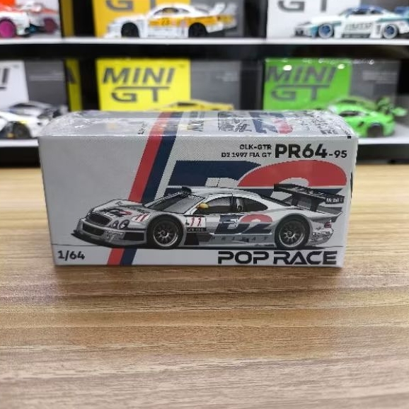 POP RACE MERCEDES BENZ CLK-GTR D2 1997 FIA GT PR640095