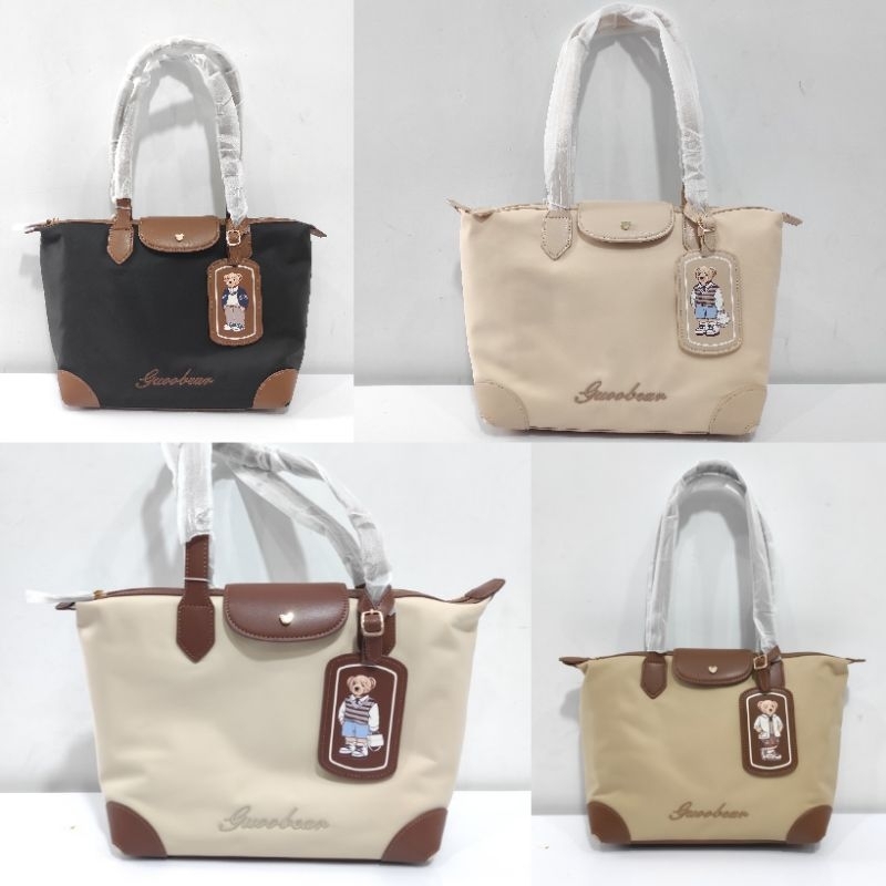 TTWN/GUOO BEAR ORIGINAL GU8030 TOTE BAG WANITA - TOTE TTWN BEAR - GUOO BEAR TERLARIS