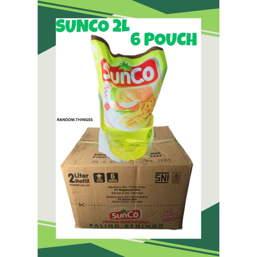 

Sunco Refill 2 Liter / Minyak Goreng Sunco