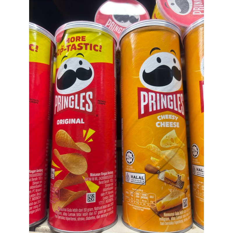 

Pringles Potato Crisps Kaleng 102gr