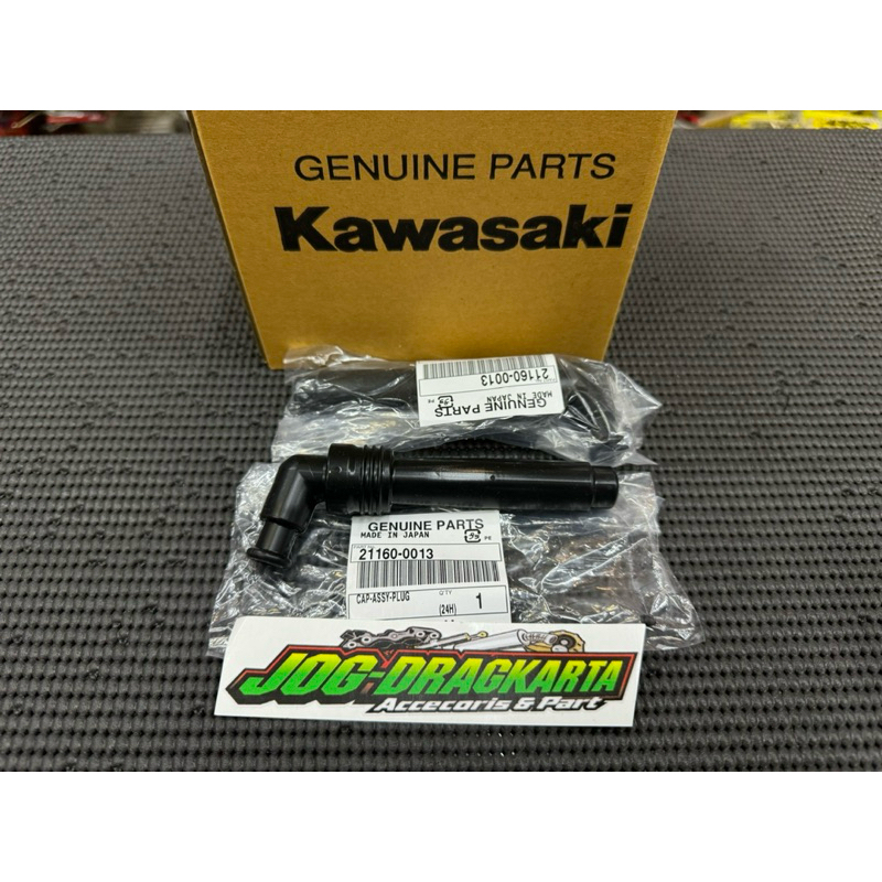 COP TUTUP KEPALA BUSI NINJA 250 CARBU KARBU ORIGINAL KAWASAKI JAPAN 21160-0013 BISA DI APLIKASIKAN K