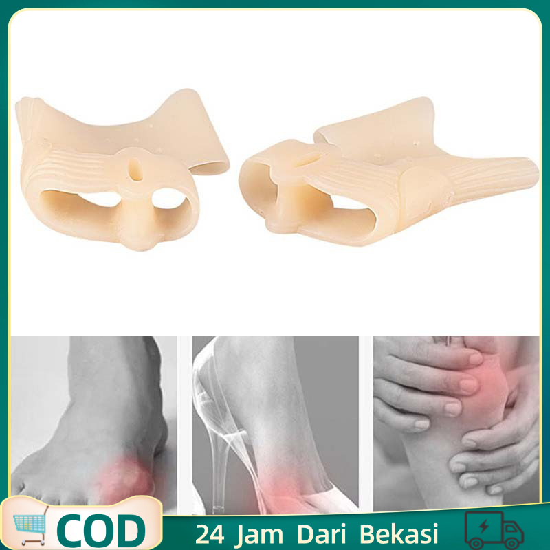 2 Pcs Alat Pelurus Jempol Kaki Bengkok Jempol Kaki Bengkok Pelurus Bunion Thumb Corrector