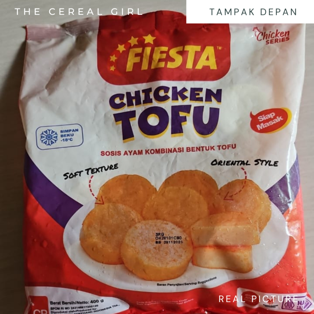 

[KONDISI BARU - 100% ORIGINAL] FIESTA Chicken Tofu 400gr - Siap Masak