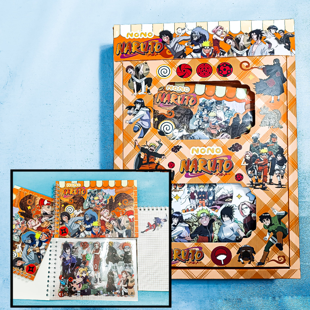 

Sticker Buku Aesthentic Karakter Naruto Sticker Binder Sticker Anti Air Stiker Murah