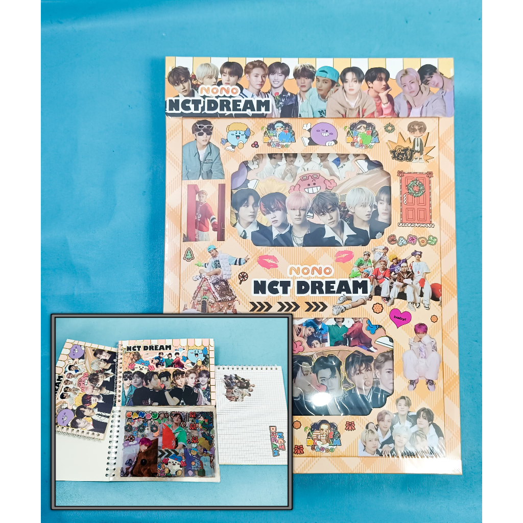 

Sticker Buku Aesthentic Karakter NCT Dream Sticker Binder Sticker Anti Air Stiker Murah