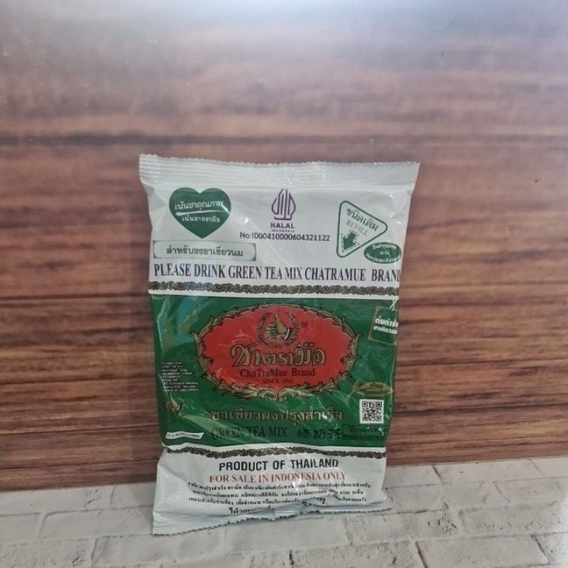 

Chatramue Hijau / green tea 200gram