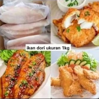 

IKAN DORI FILLET PREMIUM @1KG ISI 4 DORI