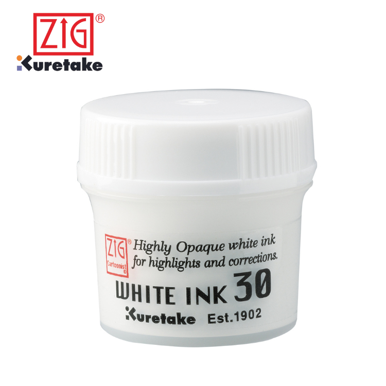 

ZIG Kuretake Cartoonist White Ink 30ML