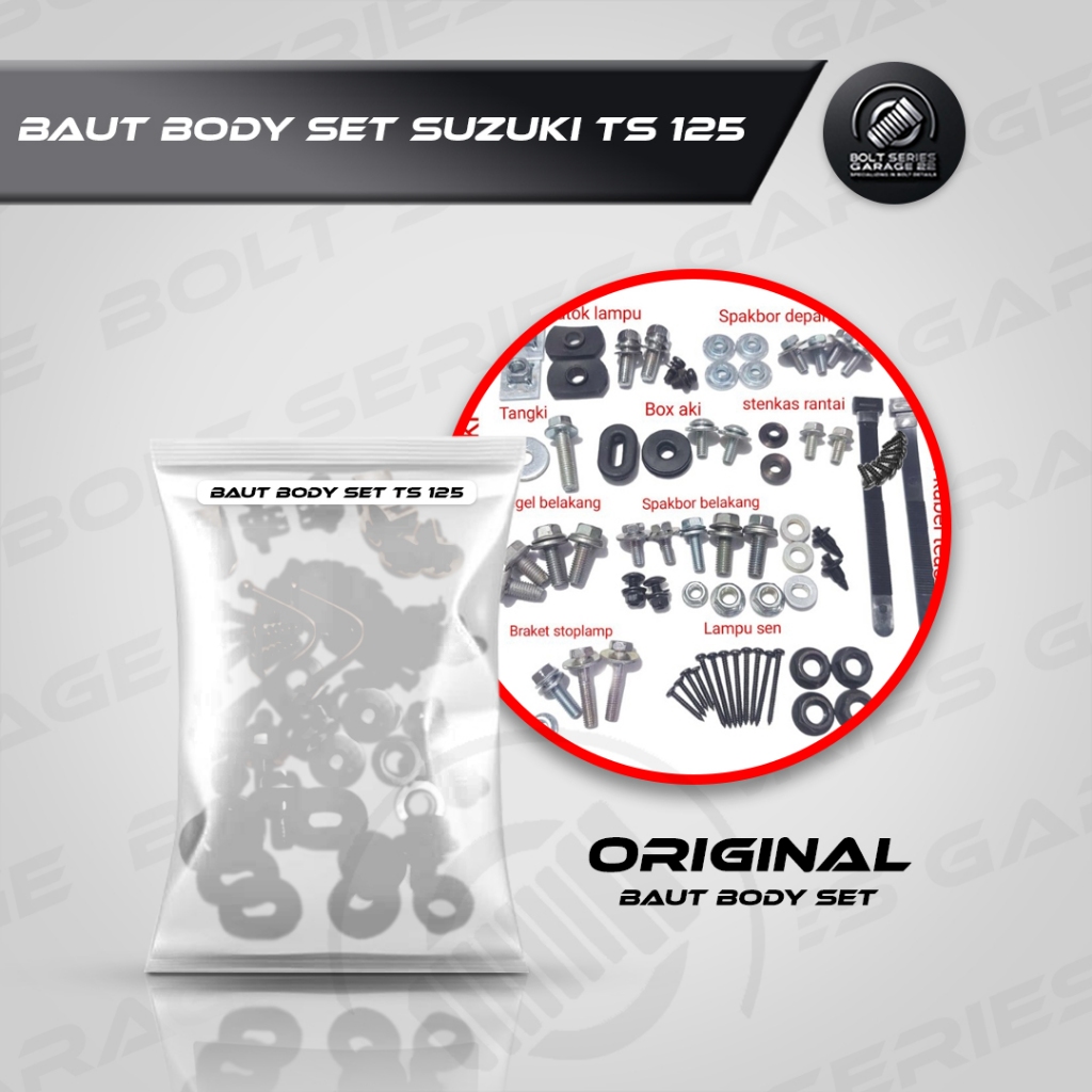 Baut Body Set Suzuki TS 125.