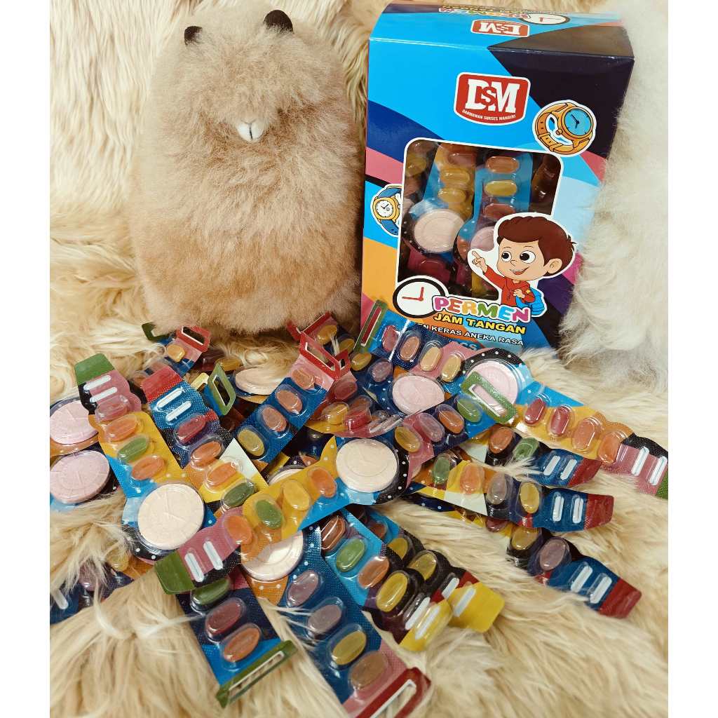 

DSM Permen Jam Tangan 06pcs