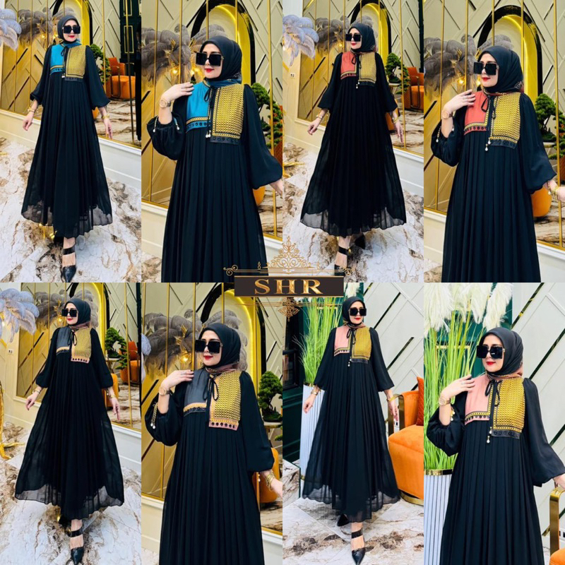 ORI SHR 100%... MIDI MOTIF SCUBA PREMIUM
