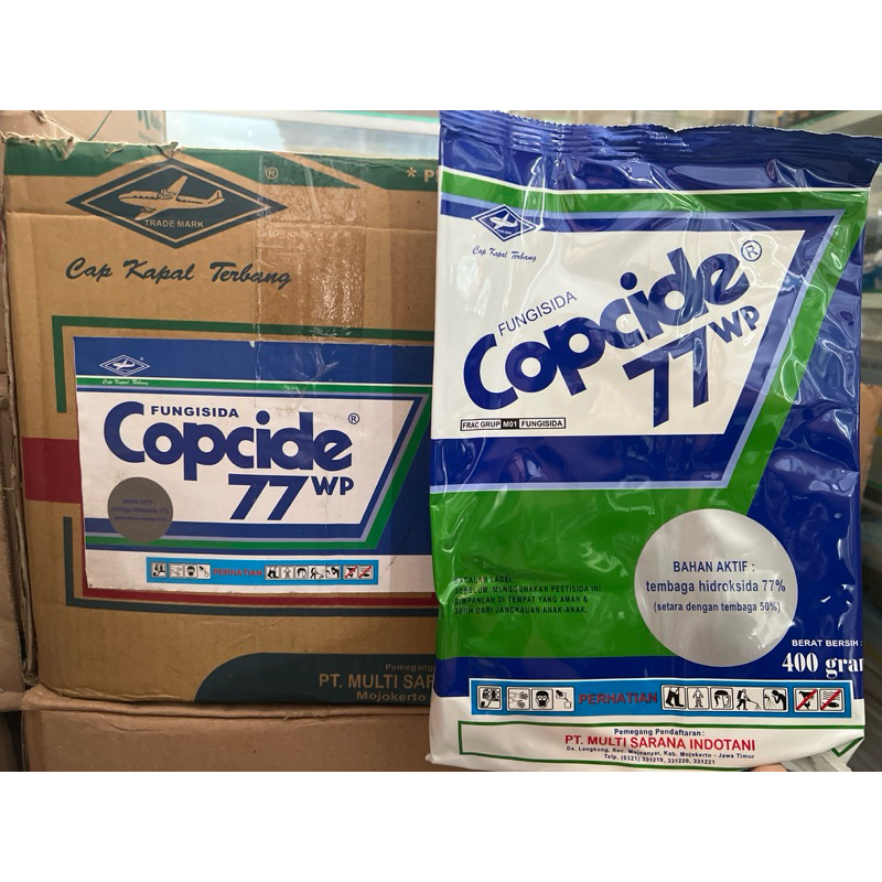 Fungisida Copcide 77WP 400gr tembaga hidroksida 77%