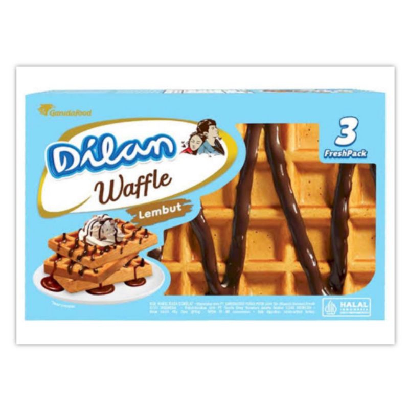 

Dilan Waffle isi 3 Snack Biskuit Cemilan