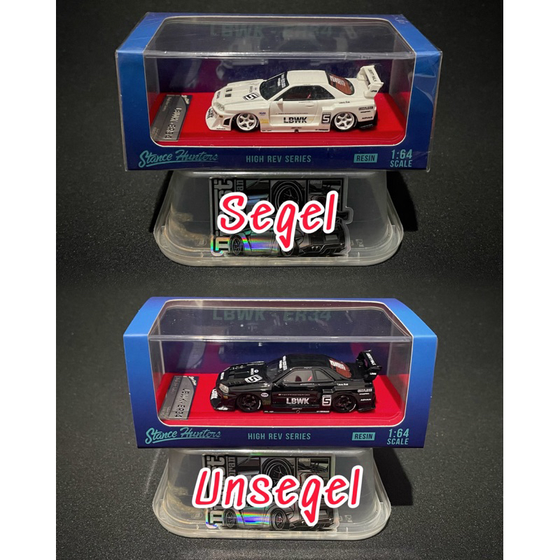 Stance Hunter Nissan ER34 LBWK Resin White + Hitam