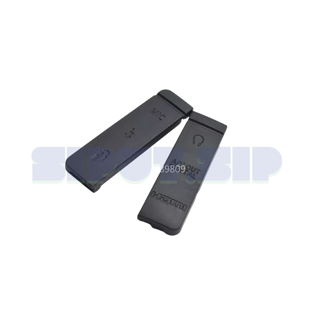 Karet Rubber Tutup Cover USB HDMI Mic for Camera Canon EOS 5DIII 5D Mark III 5D M3 5D3