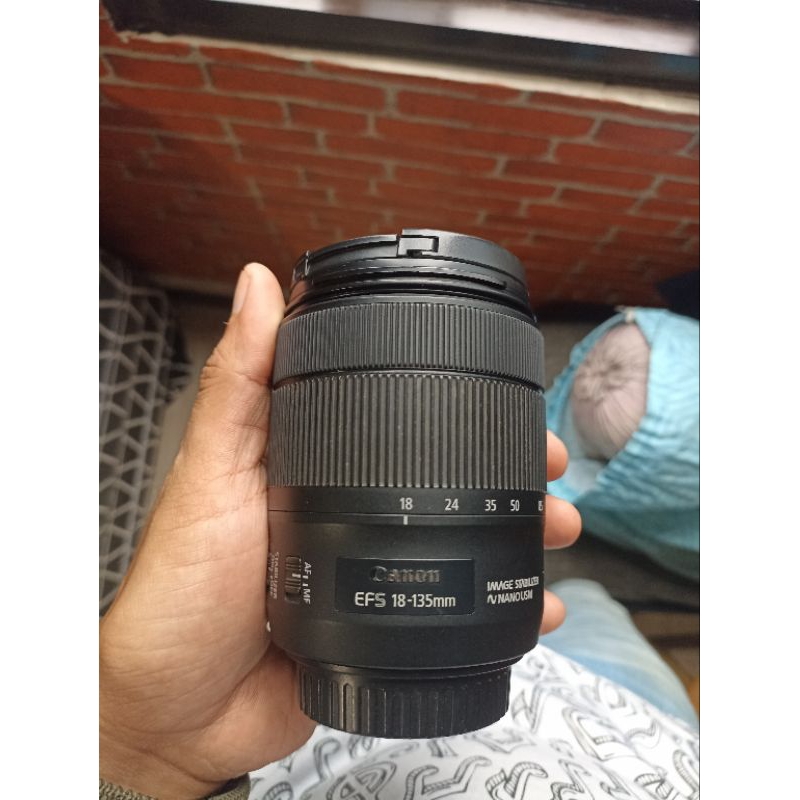 Lensa Second Canon 18-135 Nano Usm