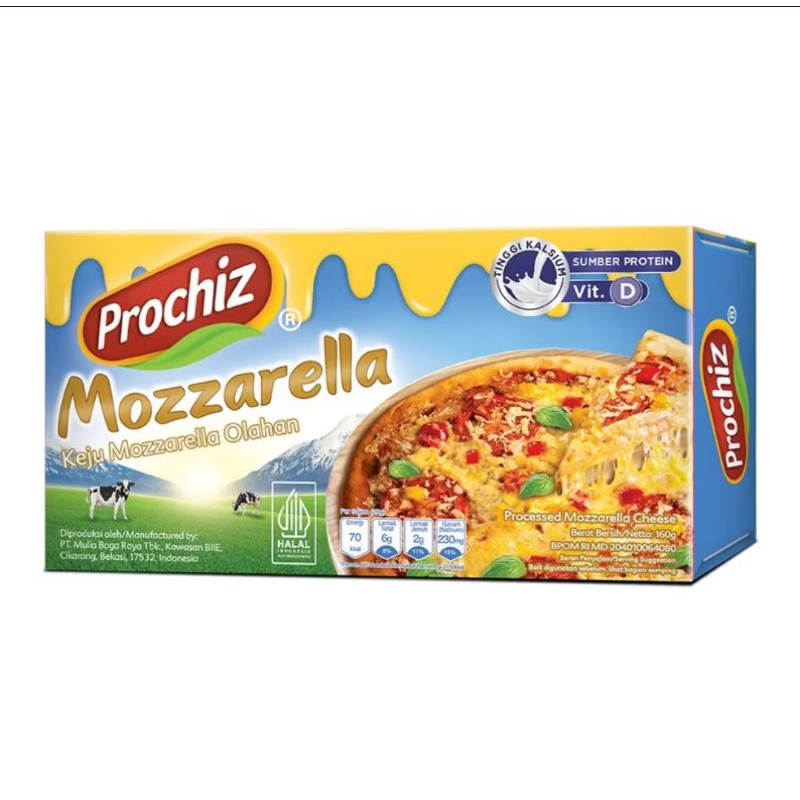 

Prochiz Mozzarella 160gr