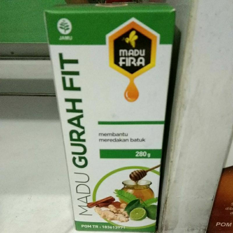 

Madu Fira Guru Fit Membantu Meredakan Batuk 280g