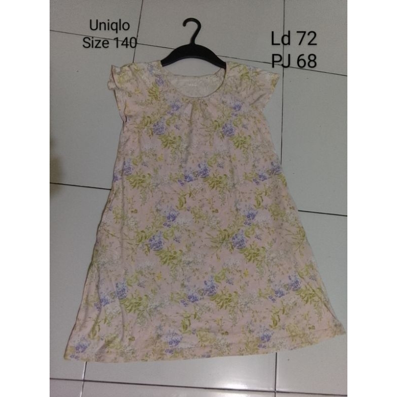 Prelove dress rumah daster anak second