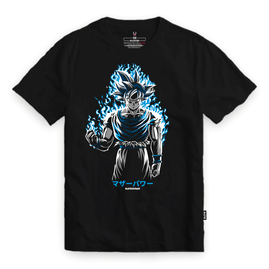 MADAPAWA T Shirt Dragon Ball Super Saiyan Kaos Dragon Ball Son Goku Super Saiyan Anime T Shirt MadaP