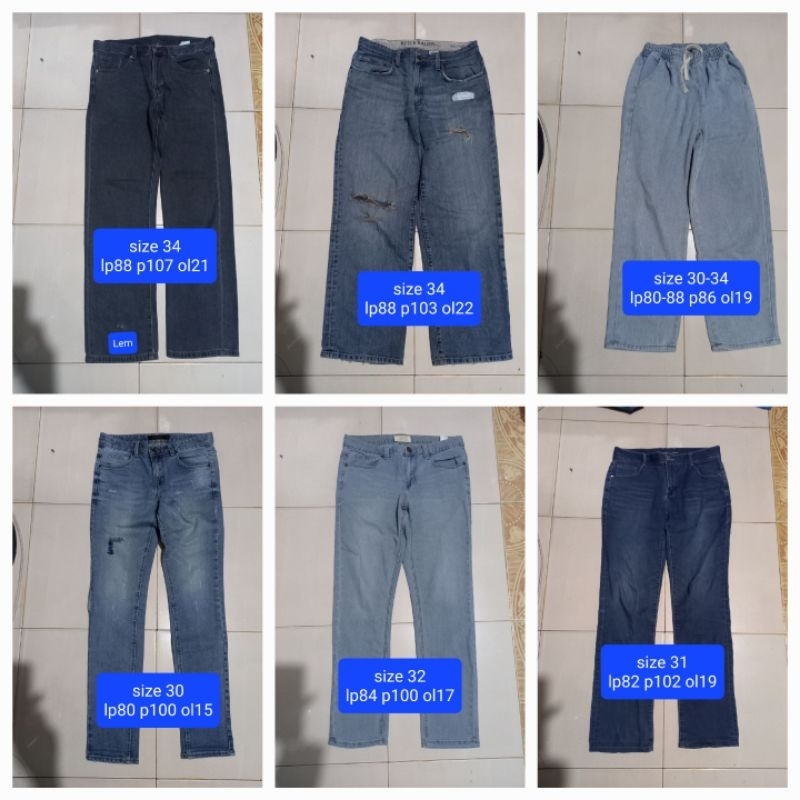 Celana jeans pria OBRAL MURAH PL
