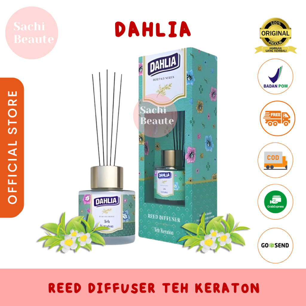Dahlia Reed Diffuser teh Keraton