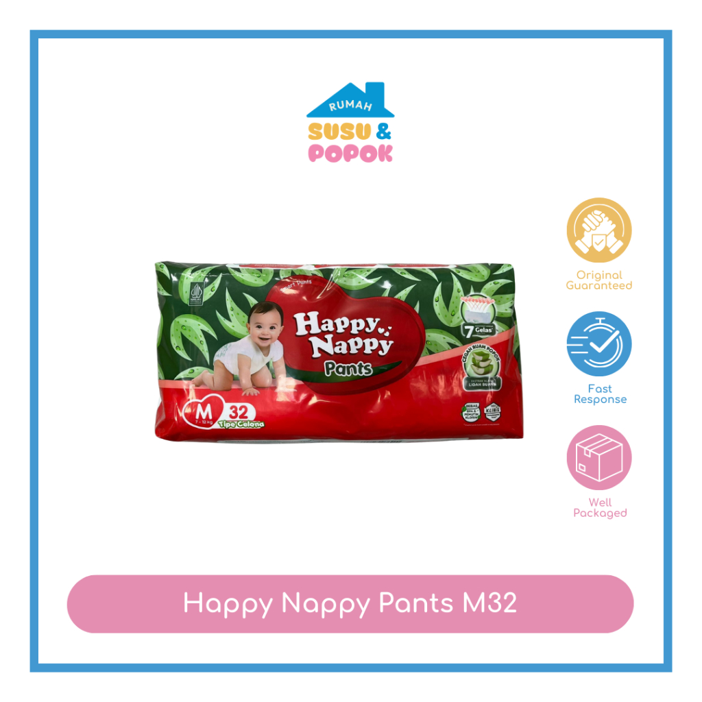 Happy Nappy Pants M32