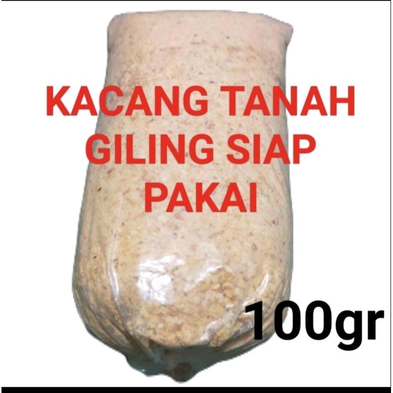 

KACANG TANAH GILING,SIAP PAKAI, 100 gr
