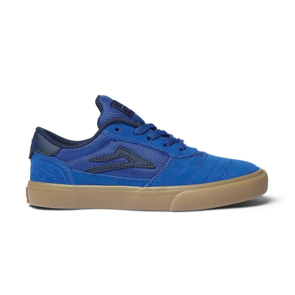 LAKAI CAMBRIDGE KIDS BLUE/GUM SUEDE