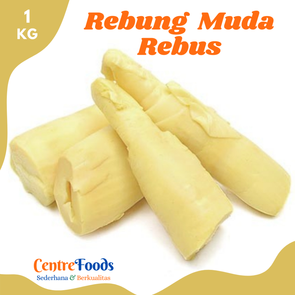 

REBUNG BAMBU Muda Utuh - Tubis Utuh Fresh | 1.000gr [ Harga Per KG ]