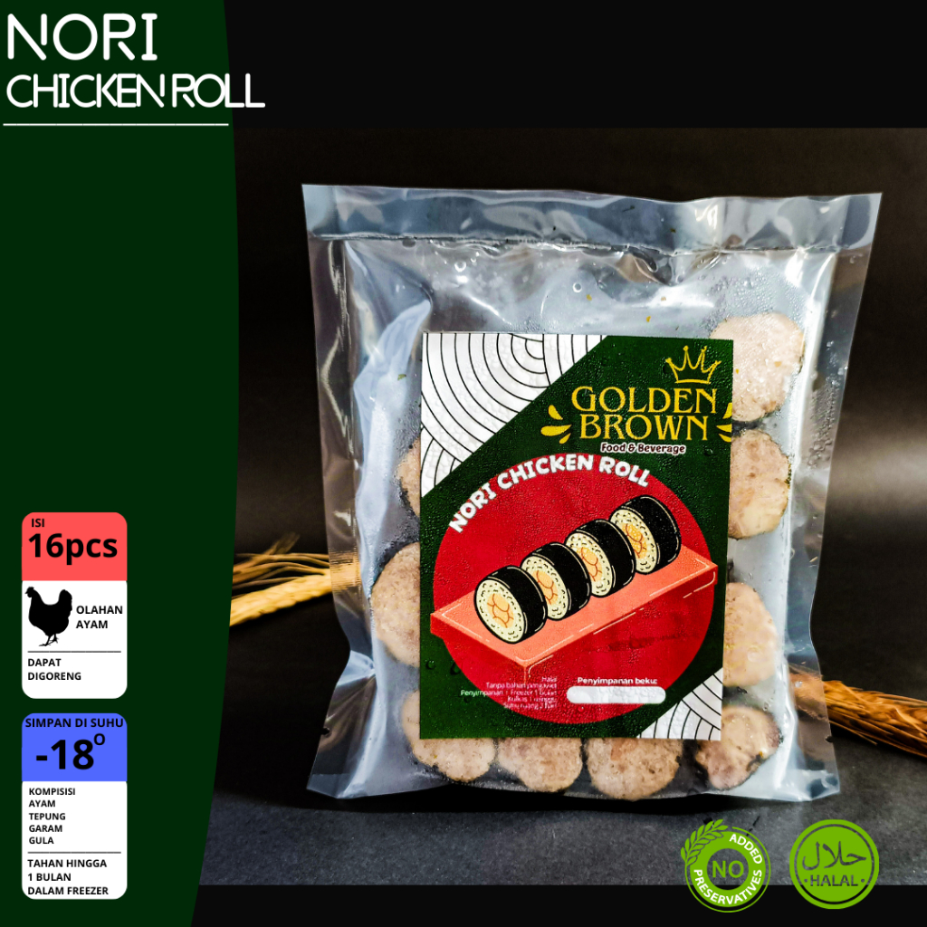 

Dimsum NoriRoll FROZEN | Mini isi 16pcs HALAL | di area Surabaya