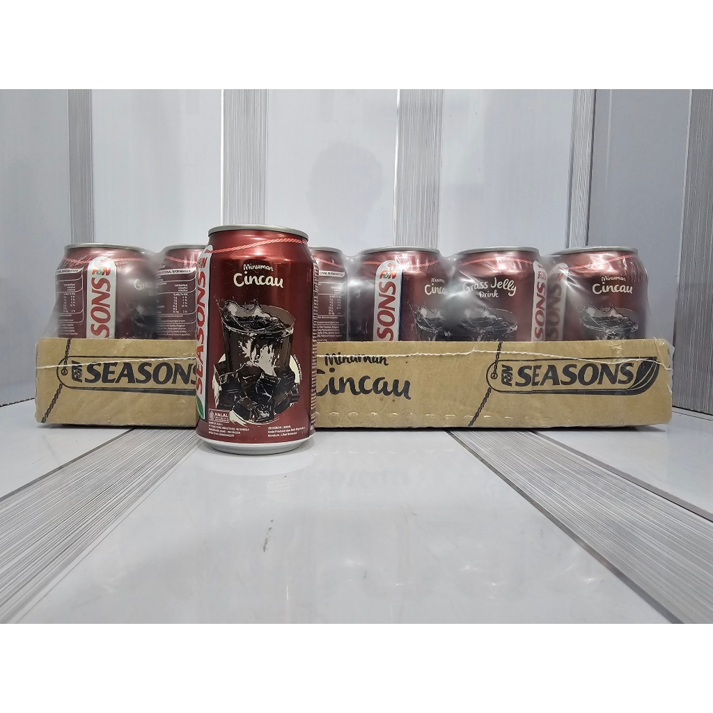 

Seasons Cincau Minuman Kaleng 300ml x 24 Pcs Per Dus