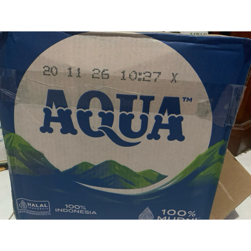 

AQUA air mineral 1500ml x 12botol
