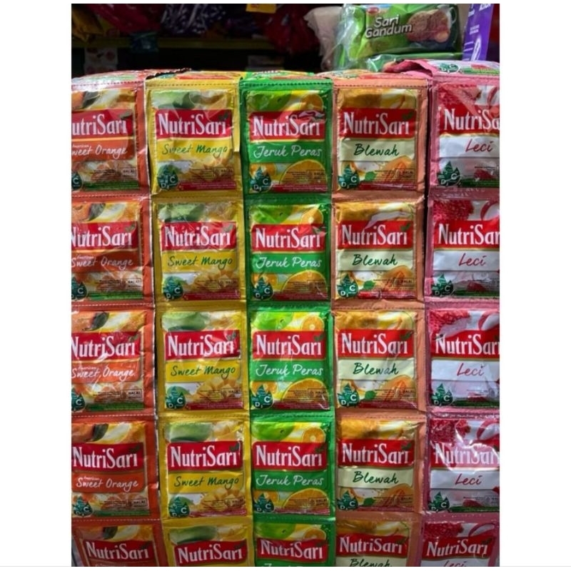 

NUTRISARI SACHET 11GR RENCENG (ISI 10 SACHET)