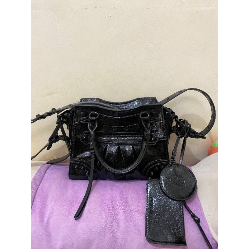 STEVE MADDEN BCELIA BLACK FULLSET (PRELOVED)