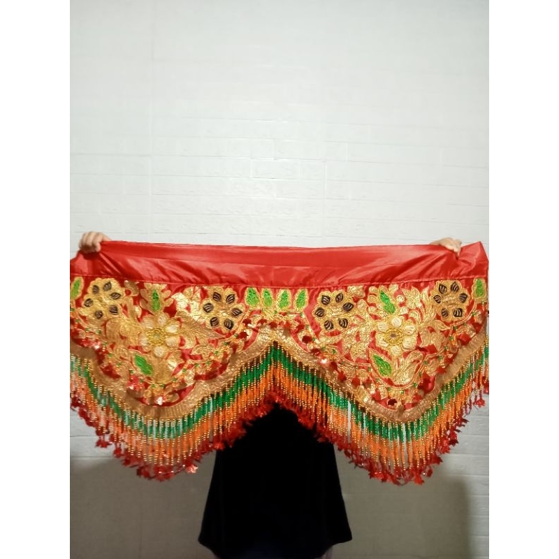 ONDAS BERTINGKAT BORDIR TEBAL PELAMINAN MELAYU