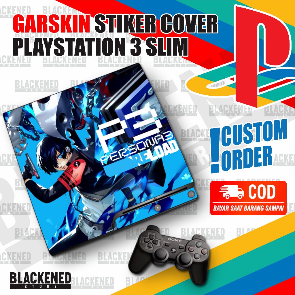 GARSKIN PS3 SLIM | STICKER COVER PS3 SLIM | SKIN PS3 SLIM