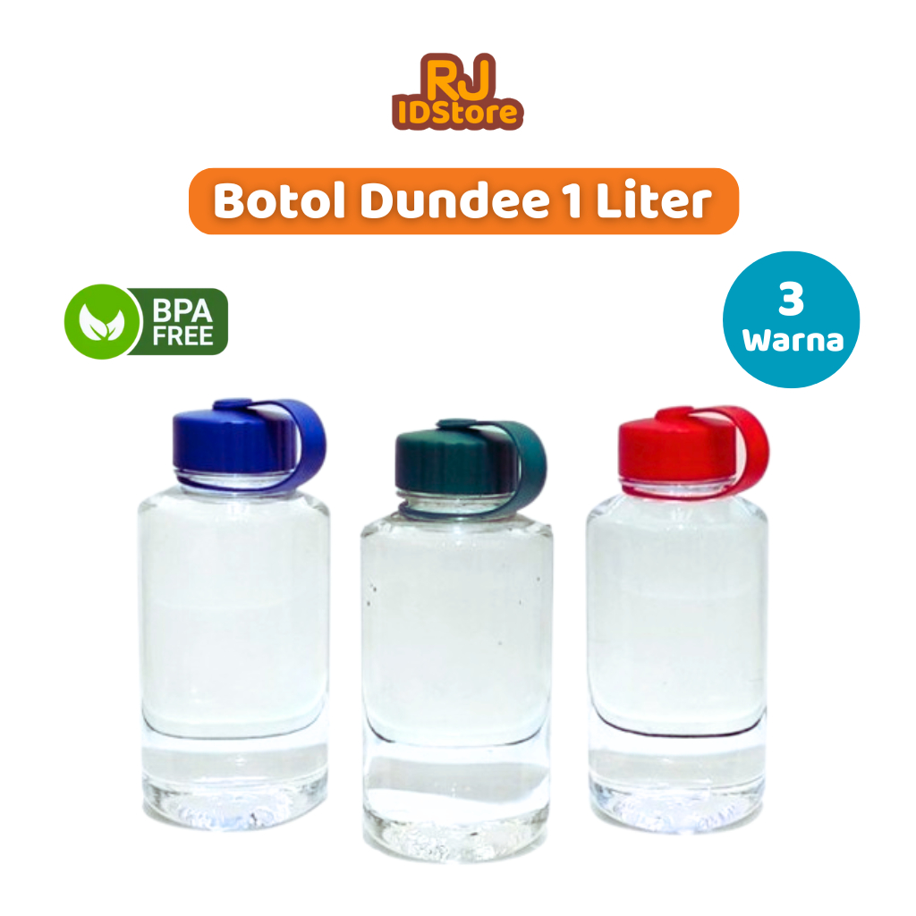 Botol Tempat Minum Besar Tumbler Plastik Transparan 1 Liter Reusable Original Starbucks Botol Jumbo 
