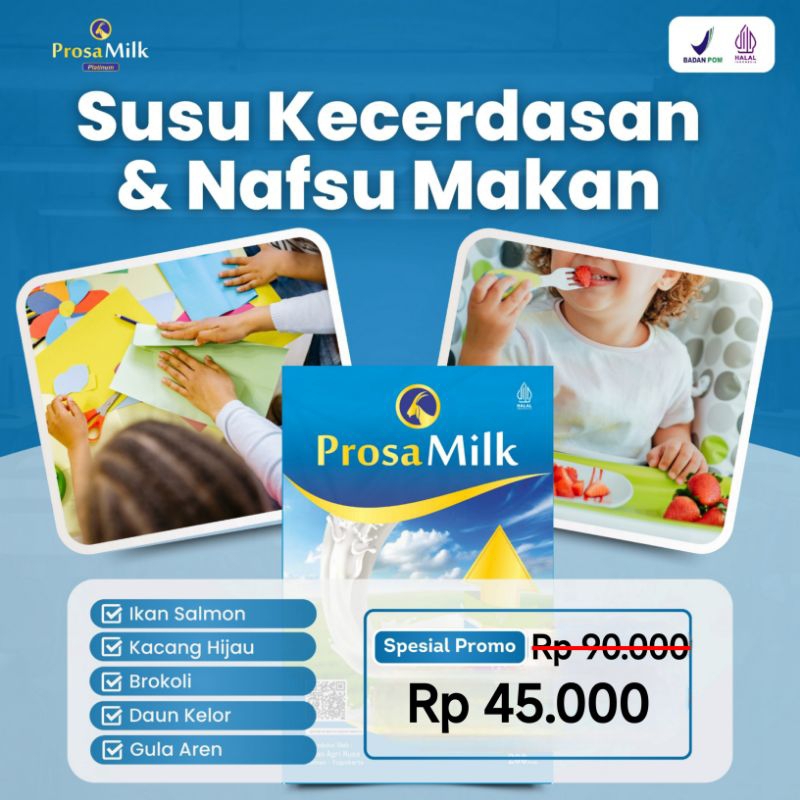 

PROSAMILK PLATINUM SUSU KECERDASAN NAFSU MAKAN GEMUK BADAN TINGGI BADAN DAN IMUNITAS