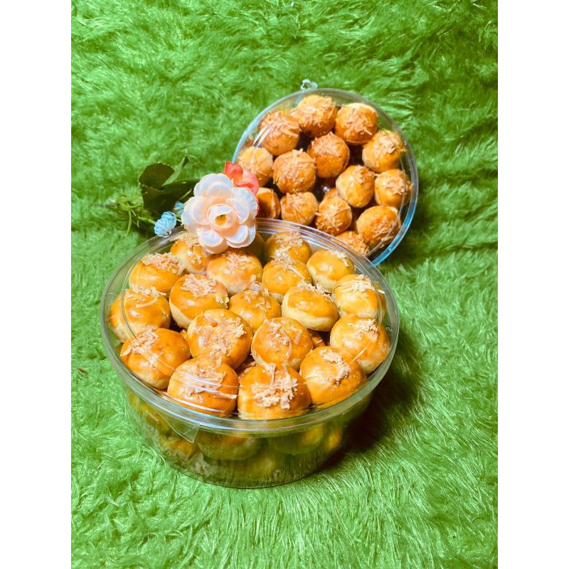 

Kue Nastar Keju selai nanas wisjman|| nastar ori|| castengel|| Putri salju 250gr