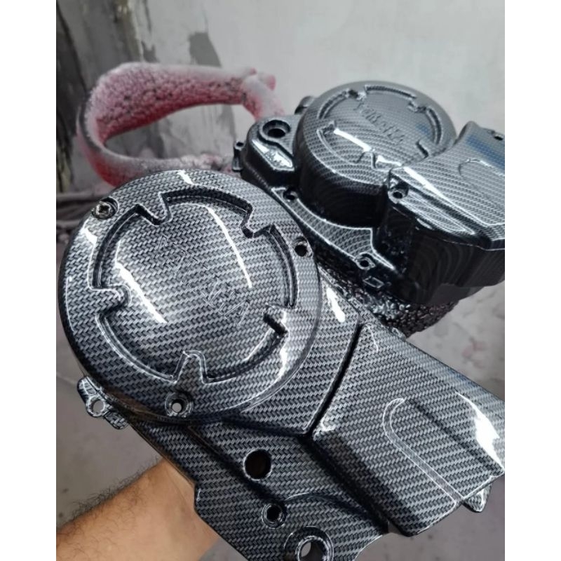 bak mesin rx king new carbon karbon