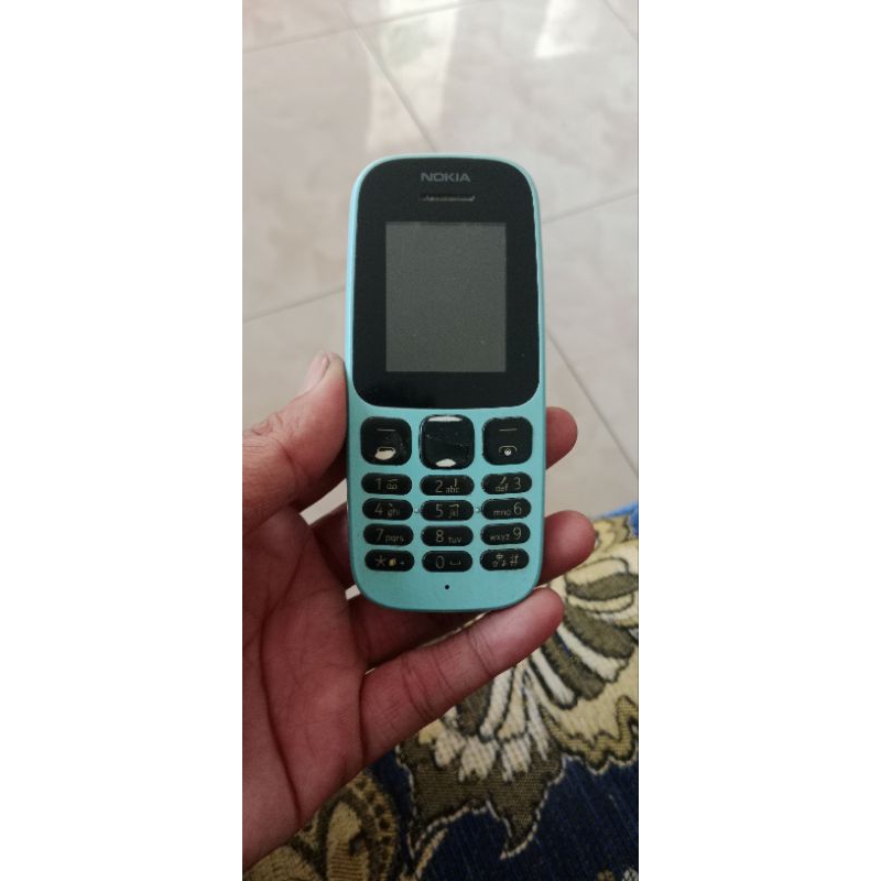 Nokia 105 Second normal batre awet ( Minus di cas tidak bisa) kelengkapan hp saja