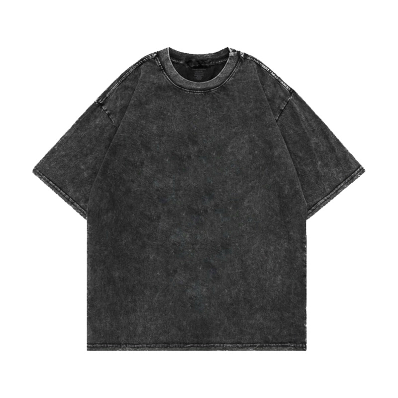 Trust House T-Shirt Washing Basic Kaos Washing Polos Unisex Black