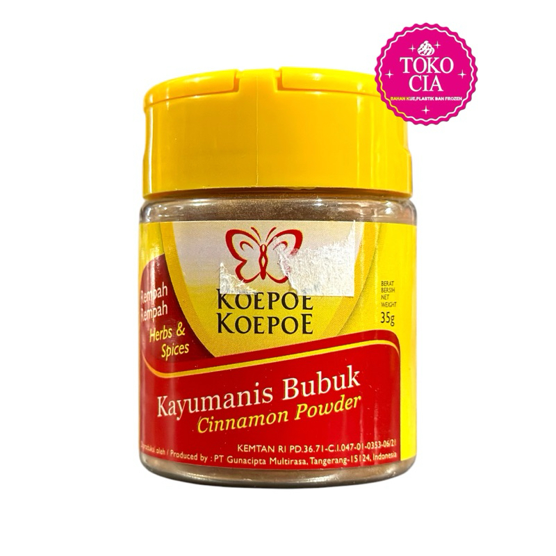 

Koepoe Koepoe Kayu Manis Bubuk Cinnamon Powder 35g