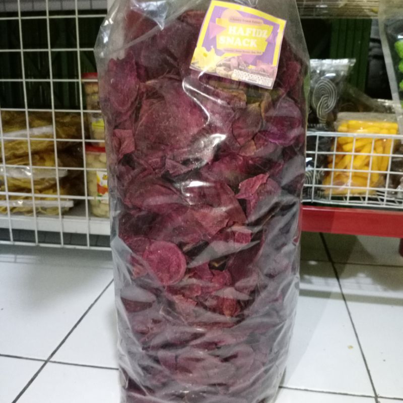 

kripik ubi ungu 1kg