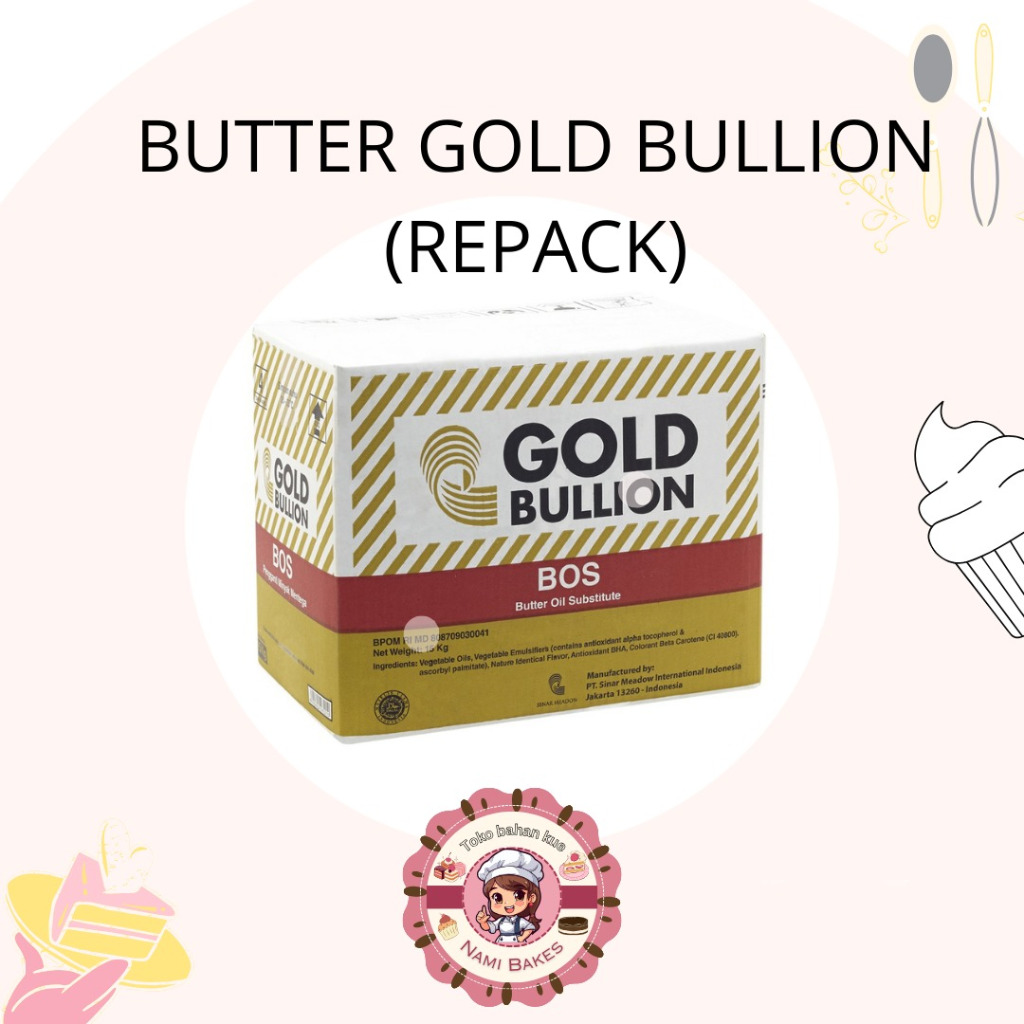 

Butter / Mentega Gold Bullion Repack 1000 gram / 1 kg