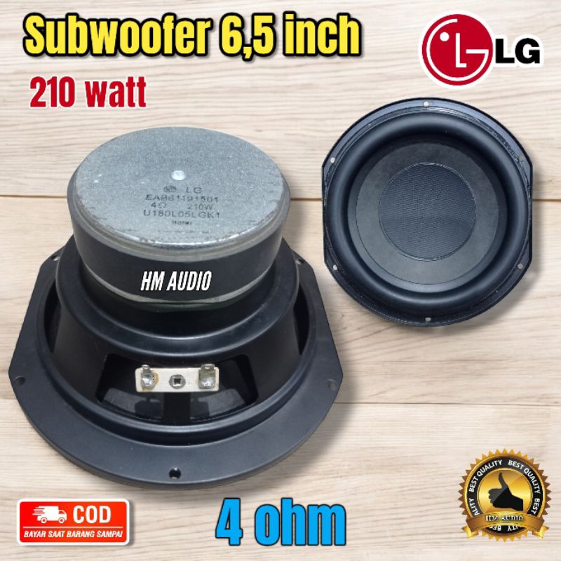 Speaker 6,5 inch LG 210 watt Subwoofer Lg EAB61191501