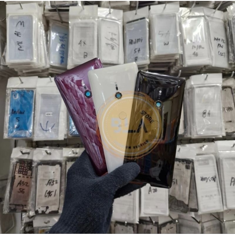 Backdoor Backcover Tutup Belakang baterai Sony Xperia XZ3 Docomo AU