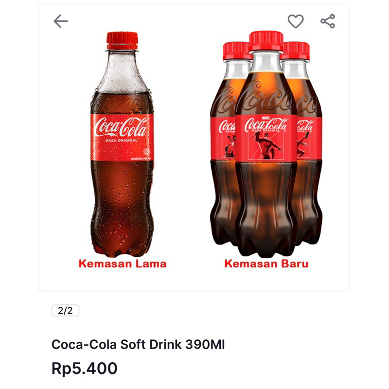 

COCA COLA 390ML EXP AGUSTUS 2025