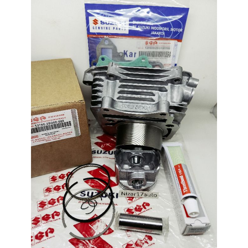 BLOK SEHER KOMPLIT SUZUKI SATRIA FU 150 KARBU ORI